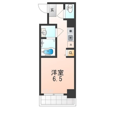 西宮駅 徒歩4分 4階の物件間取画像